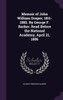Memoir of John William Draper, 1811-1882. By George F. Barker. Read Before the National Academy, April 21, 1886