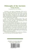 Philosophy of the Ancients