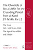 The Chronicle of Ibn al-Athir for the Crusading Period from al-Kamil fi'l-Ta'rikh. Part 2