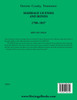 Greene County, Tennessee Marriage Licenses and Bonds, 1780-1837