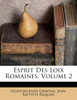 Esprit Des Loix Romaines, Volume 2