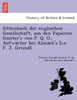 Sittenbuch der englischen Gesellschaft, aus den Papieren Gunter's von P. Q. O., Aufwärter bei Almack's [i.e. F. J. Grund].