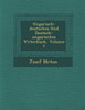 Ungarisch-deutsches Und Deutsch-ungarisches W�rterbuch, Volume 1