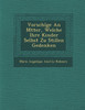 Vorschl GE an M Tter, Welche Ihre Kinder Selbst Zu Stillen Gedenken