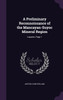 A Preliminary Reconnoissance of the Mancayan-Suyoc Mineral Region