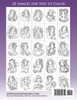 Whimsical Darlings Coloring Book
