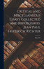 Critical and Miscellaneous Essays Collected and Republished. Jean Paul Friedrich Richter; State of G