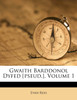 Gwaith Barddonol Dyfed [pseud.], Volume 1