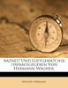 Arznei? Und Giftgewa?chse /herausgegeben Von Hermann Wagner.