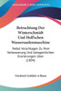 Betrachtung Der Winterschmidt Und Holl'schen Wassersaulenmaschine