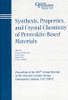 Synthesis, Properties, and Crystal Chemistry of Perovskite-Based Materials