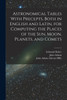 Astronomical Tables With Precepts, Both in English and Latin, for Computing the Places of the sun, Moon, Planets, and Comets