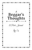 A Beggar's Thoughts
