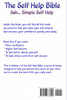 The Self Help Bible - Volume 1  About Self Esteem & How to be Confident