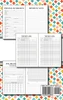 1-Year Blood Pressure Tracker (Multi-Color Health Crosses)