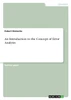 An Introduction to the Concept of  Error Analysis