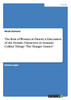The Role of Women in Panem. A Discussion of the Female Characters in Suzanne Collins' Trilogy "The Hunger Games"