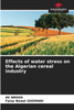 Effects of water stress on the Algerian cereal industry