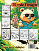 Sommer Malbuch für Kinder - Freunde Malbuch - Abenteuer Malbuch