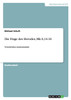Die Frage des Herodes, Mk 6,14-16