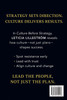 CULTURE BEFORE STRATEGY