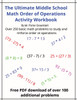 The Ultimate Middle School Math Order of Operations Workbook