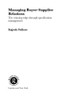 Managing Buyer-Supplier Relations