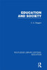 Education and Society (RLE Edu L)