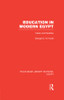 Education in Modern Egypt (RLE Egypt)