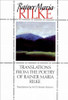 Translations From the Poetry of Rainer Maria Rilke