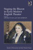 Staging the Blazon in Early Modern English Theater