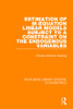 Estimation of M-equation Linear Models Subject to a Constraint on the Endogenous Variables