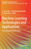 Machine Learning Technologies and Applications by C. Kiran Mai (Hardcover)