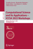 Computational Science and Its Applications - ICCSA 2022 Workshops : Malaga, Spain, July 4-7, 2022, Proceedings, Part III by Osvaldo Gervasi (Paperback)