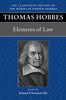 Thomas Hobbes :  Elements of Law (Hardcover)