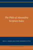 The Philo of Alexandria Scripture Index by Sean  A. Adams (Paperback)