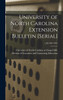 University of North Carolina Extension Bulletin [serial]; v.28(1948-1949) (Hardcover)