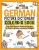 German Picture Dictionary Coloring Book by Lingo Mastery (Paperback)