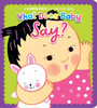 What Does Baby Say? by Karen Katz (Board book)