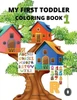 My first toddler coloring book : My best toddler coloring activity book with numbers, letters and animals by Davina Claire Morgan (Paperback)
