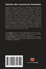 Gestion des ressources humaines by Shamsiya Kurultaevna Ismailova (Paperback)