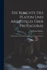 Die Berichte Des Platon Und Aristoteles Über Protagoras