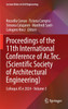 Proceedings of the 11th International Conference of Ar.Tec. (Scientific Society of Architectural Engineering) : Colloqui.AT.e 2024 - Volume 3