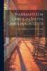 Warrants for Lands in South Carolina, 1672-1711 : 1692-1711