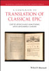 A Companion to the Translation of Classical Epic