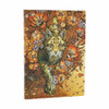 Lynx Rising (Erica Williams Art) Midi Lined Softcover Journal (Elastic Band Closure)