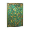 2027 Emerald Flower (Nature s Grace) Grande 12-Month Hardcover Dayplanner (Elastic Band Closure) Vertical