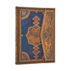 2027 Safavid Indigo (Safavid Binding Art) Midi 12-Month Hardcover Dayplanner (Wrap Closure) Verso