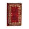 Foiled (Old Leather Collection) Mini Lined Softcover Flexi Journal (Elastic Band Closure)