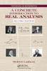 Concrete Introduction to Real Analysis